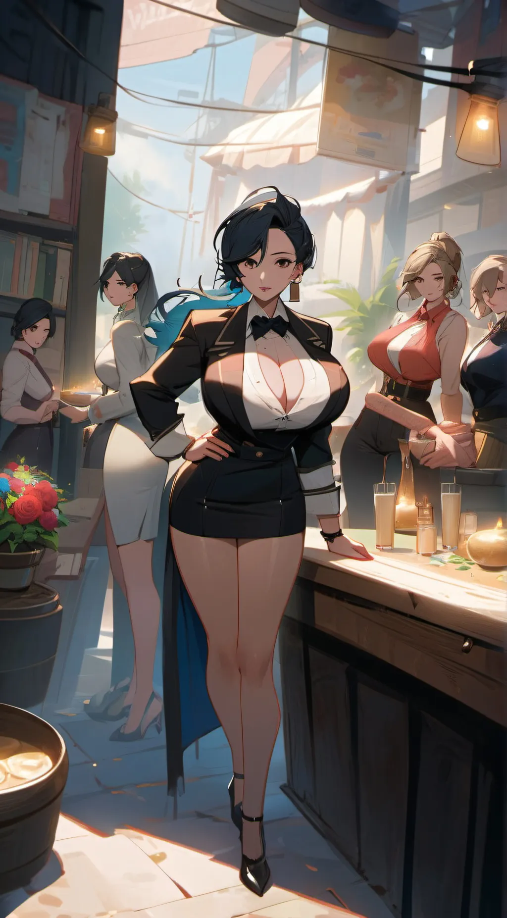 ai character: bri background