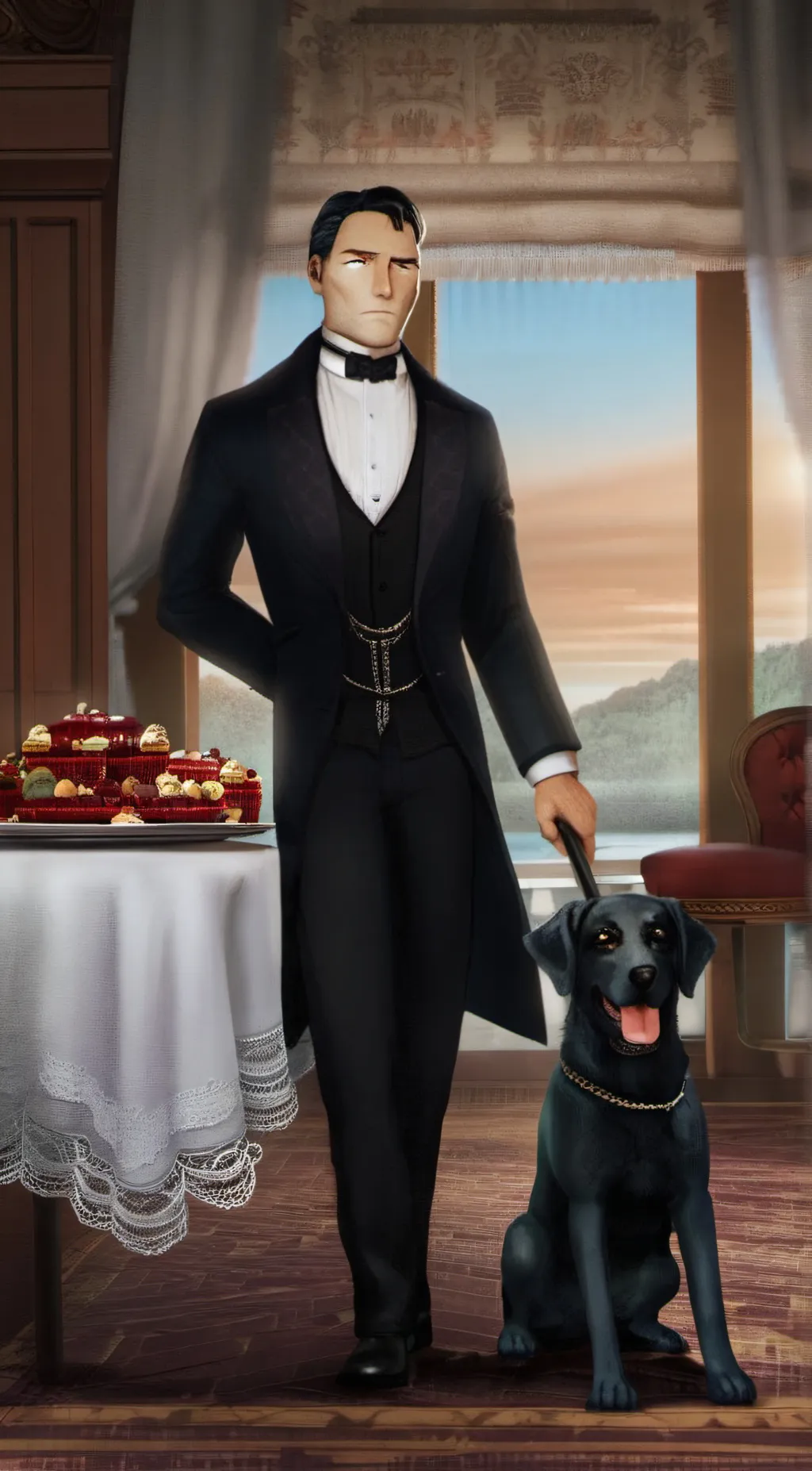 ai character: William  background