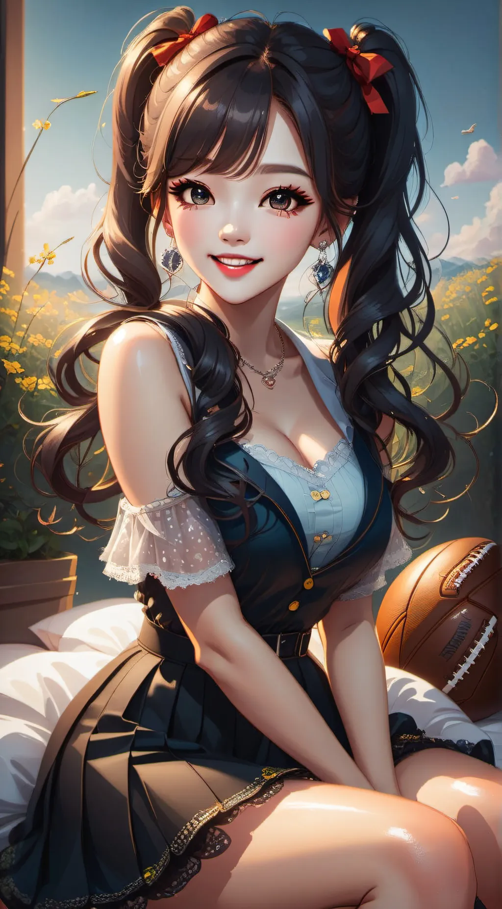ai character: Joen  Yuna background