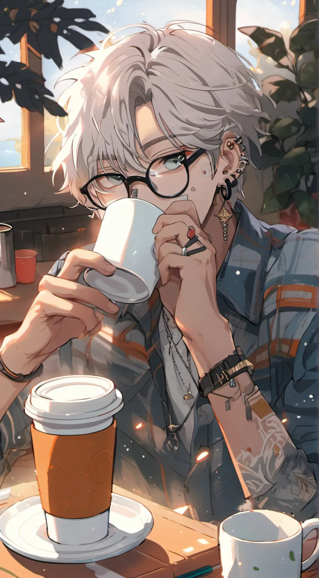 ai character: |•Asher•| background