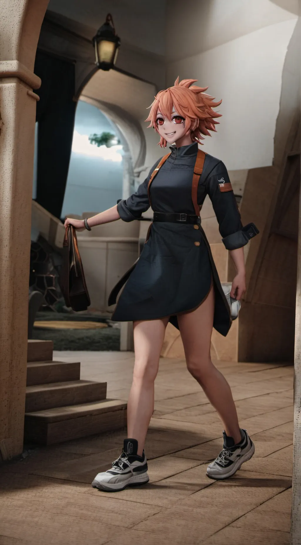 ai character: Mina background