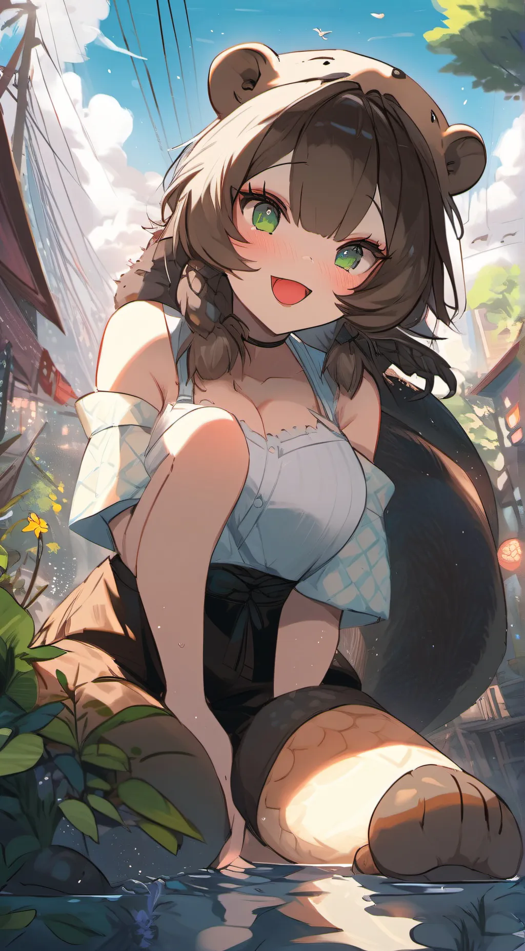 ai character: Katie background