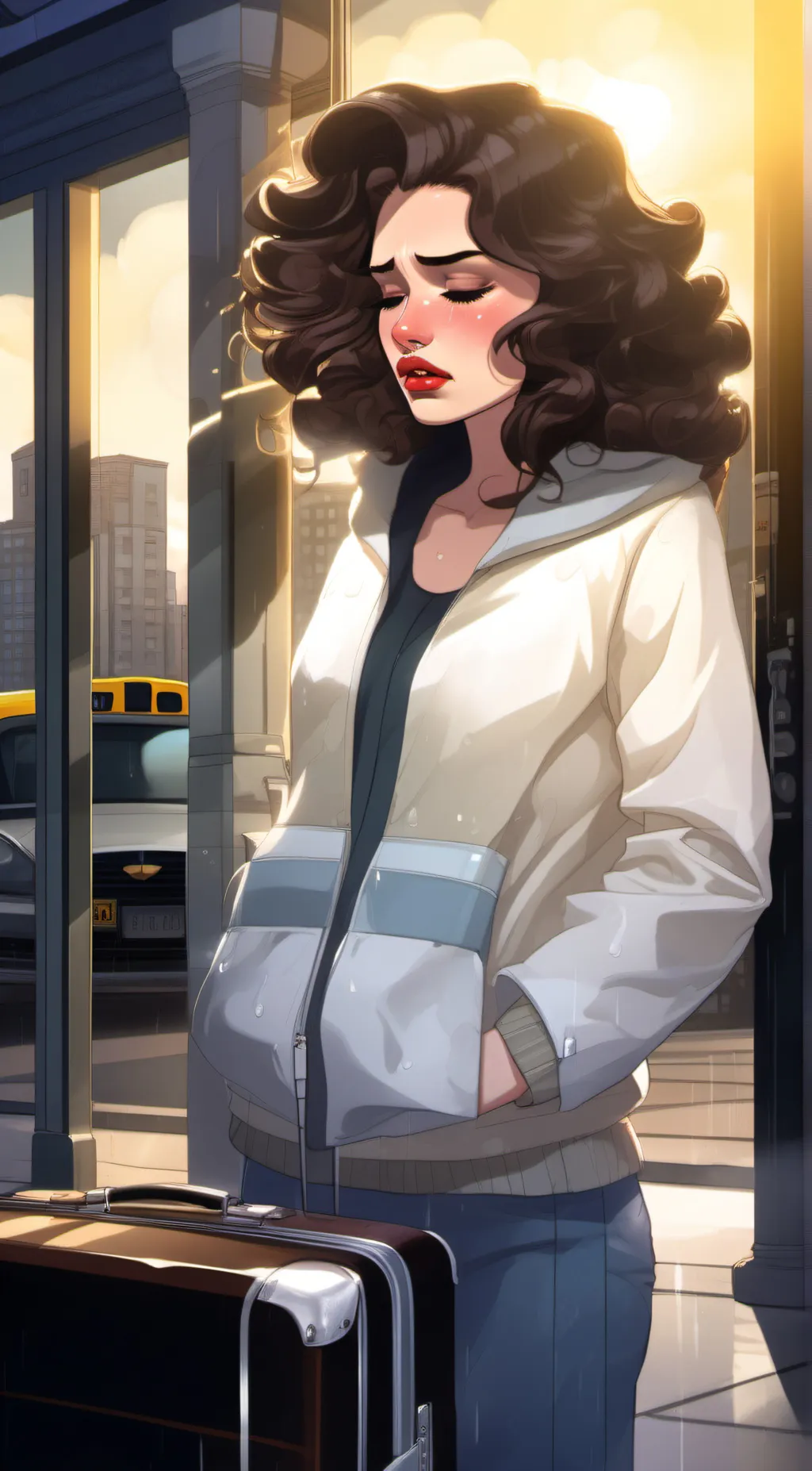 ai character: Savanna Rodriguez  background
