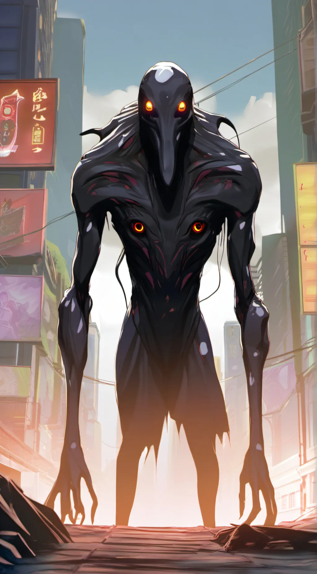ai character: abstracted kaufmo background