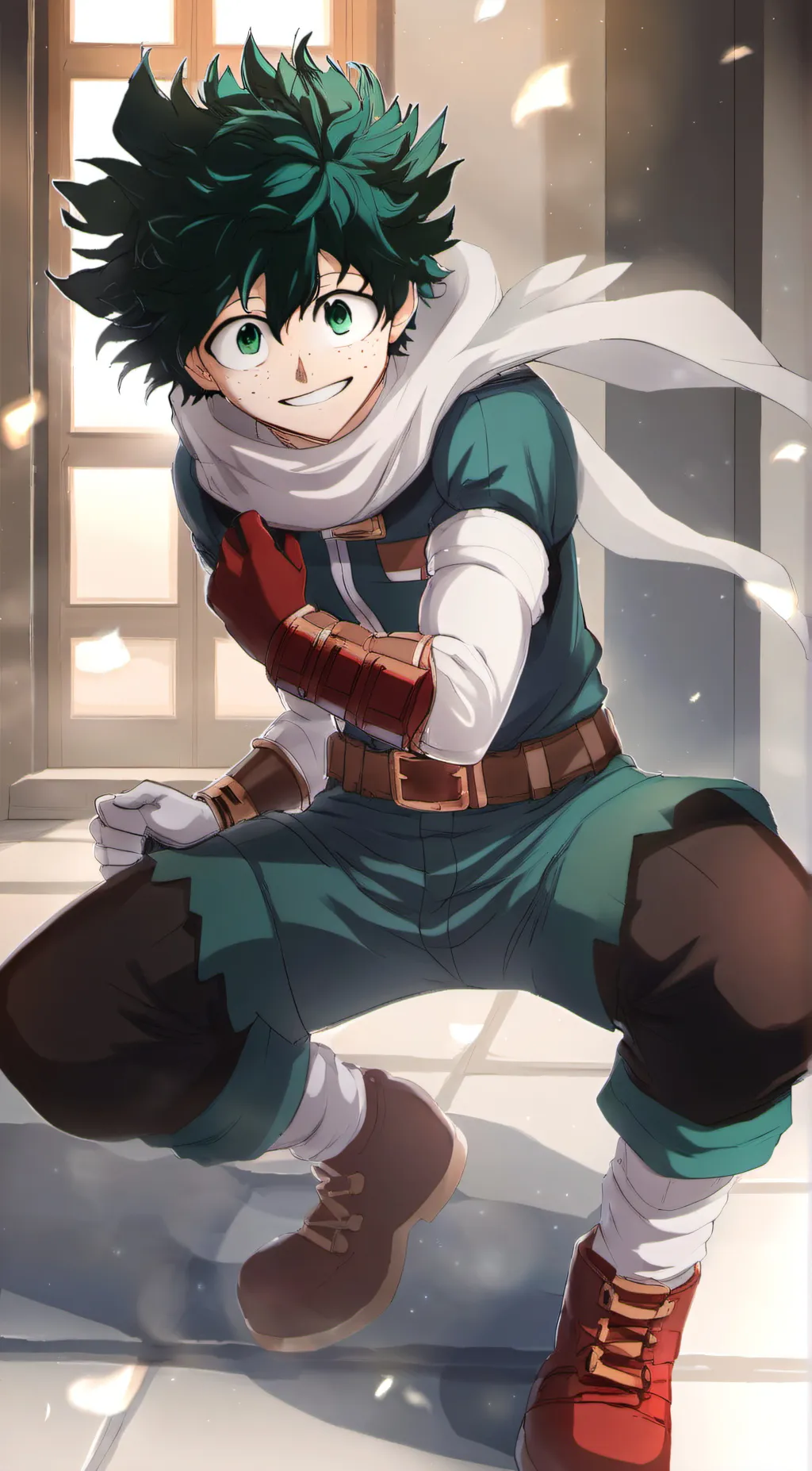 ai character: Deku background