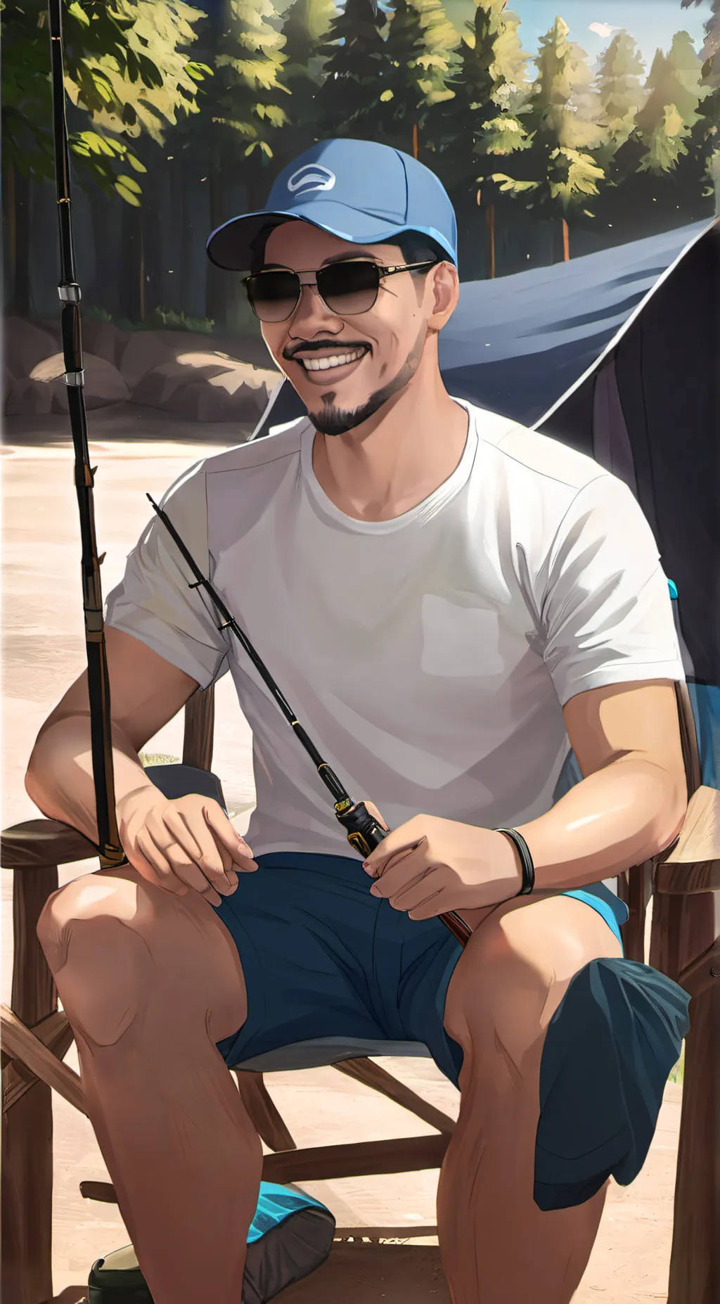 ai character: Jaden  background