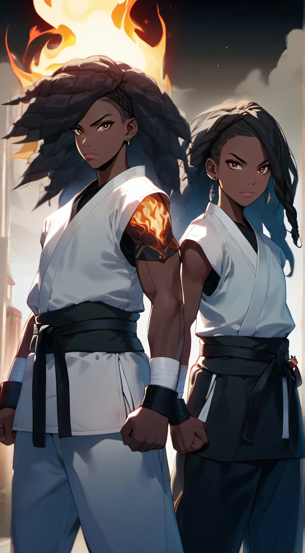 ai character: sae and yari background