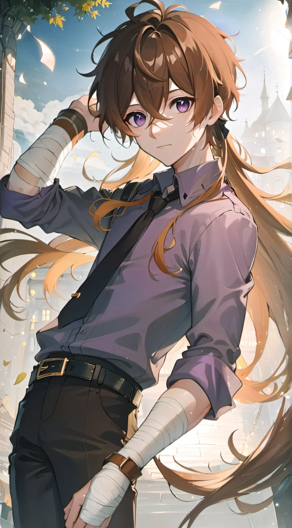 ai character: Micheal background