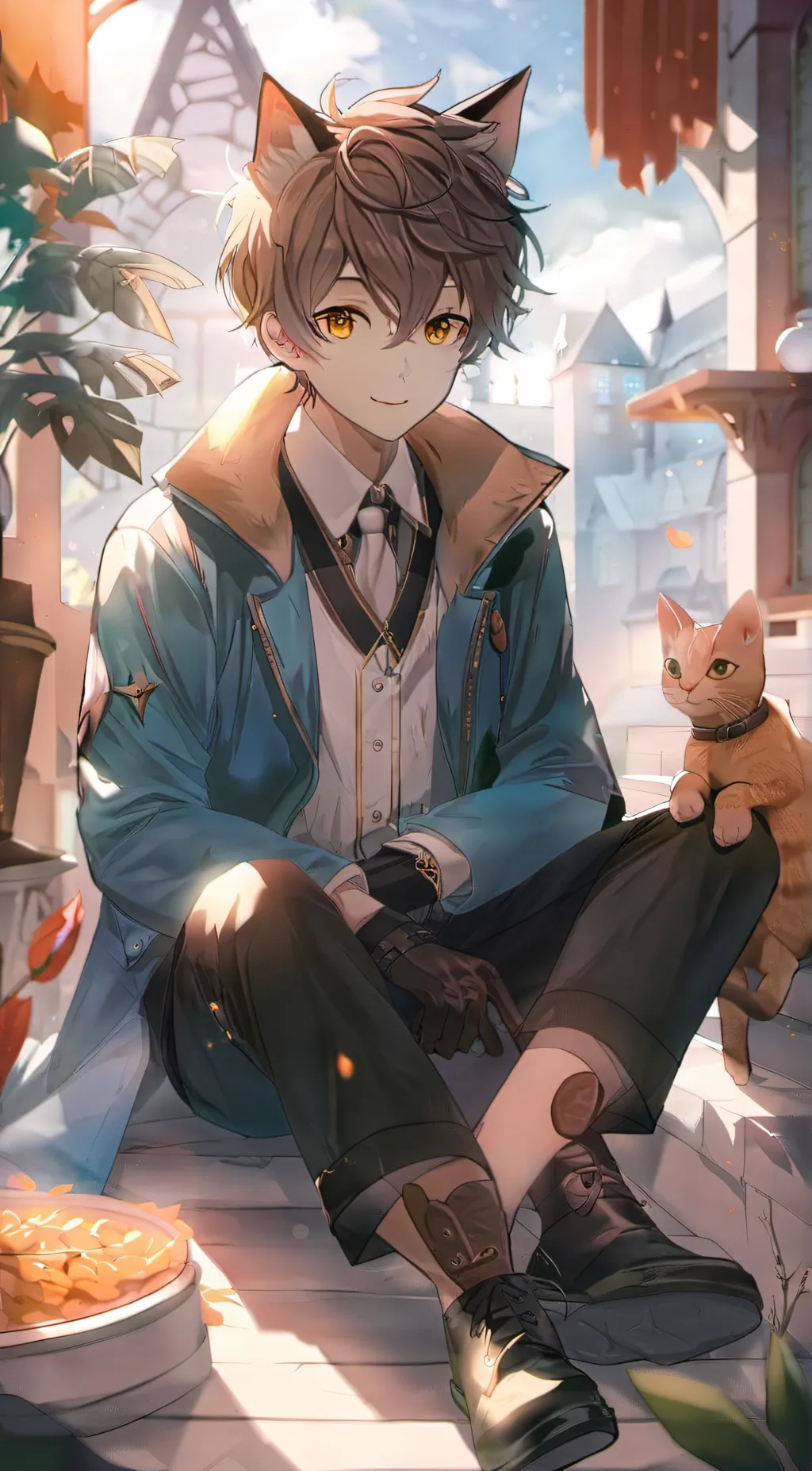 ai character: alex background