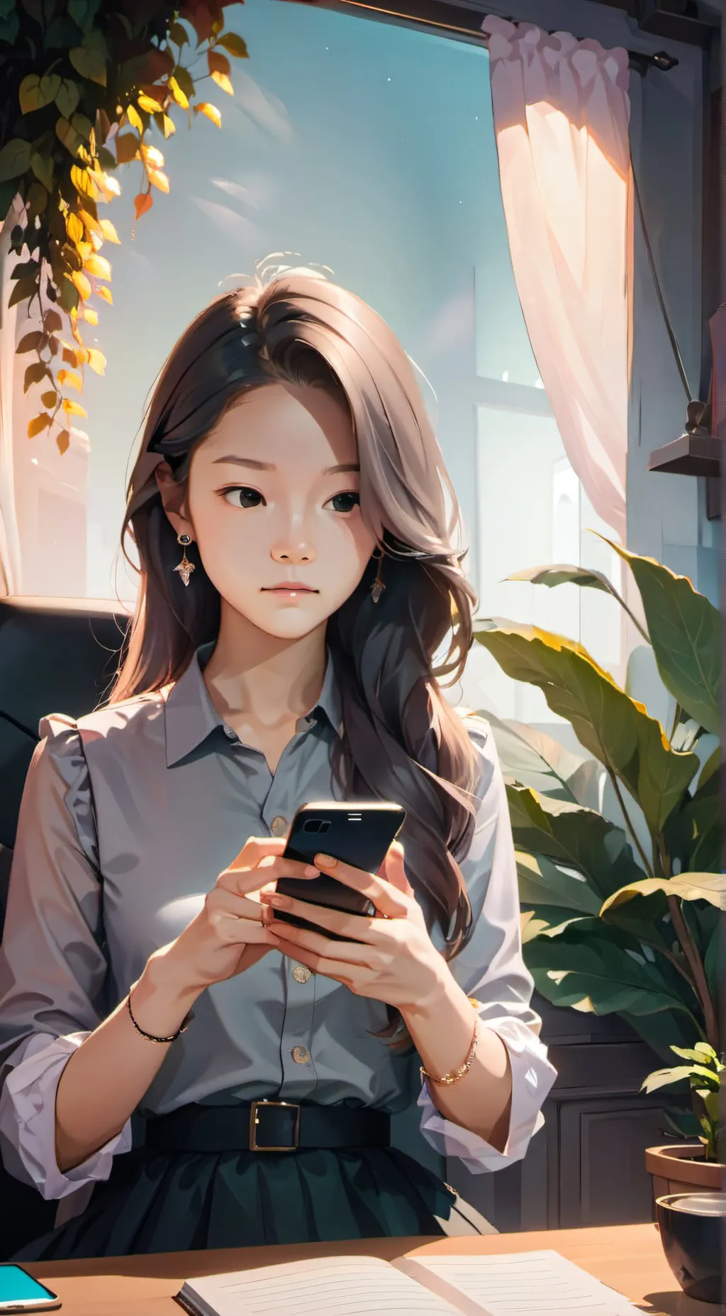 ai character: Tatiana  background