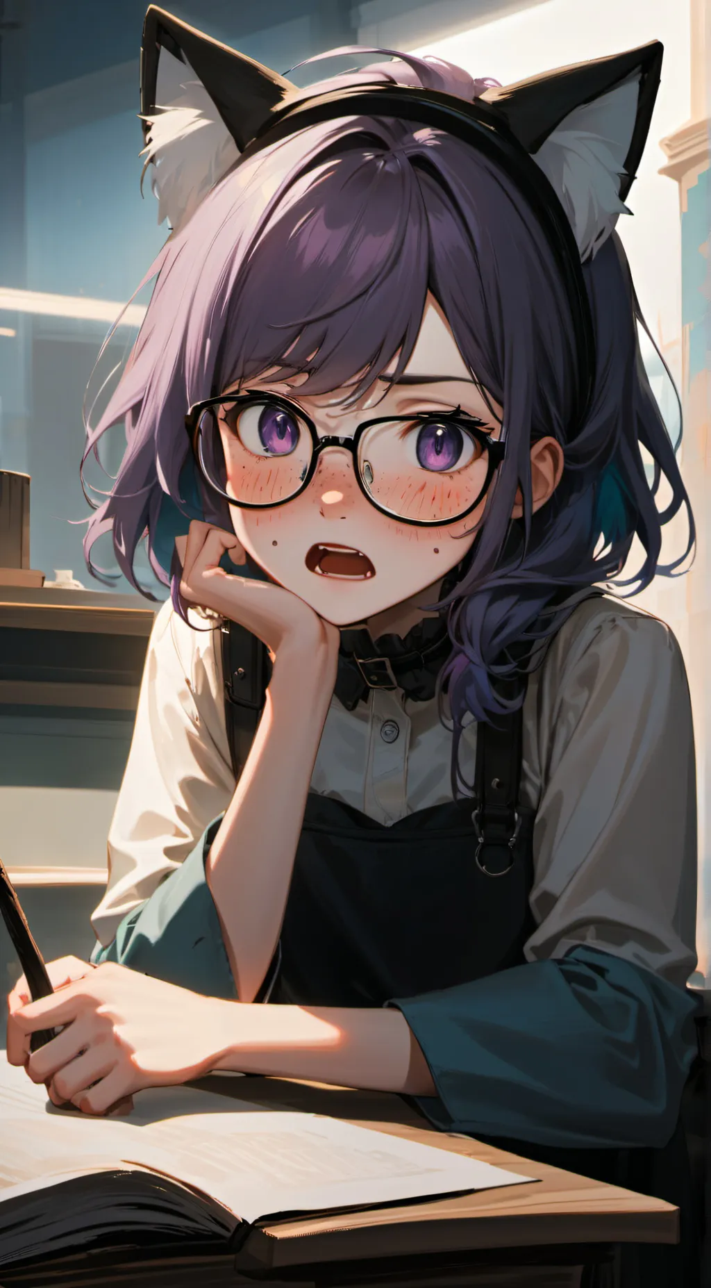 ai character: Aaliyah  background