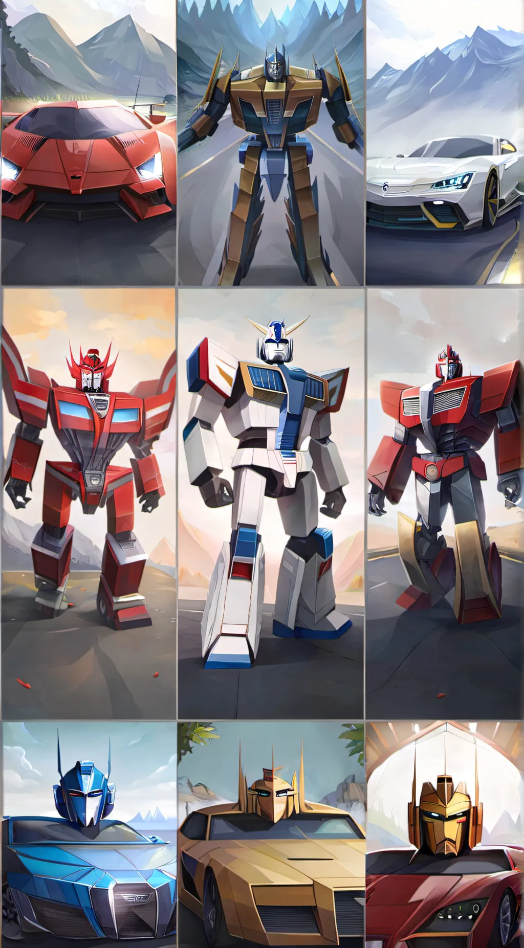ai character: Autobots background