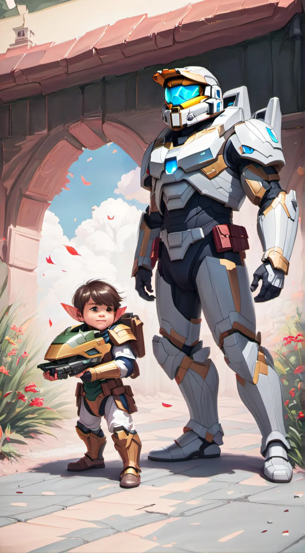 ai character: Master background