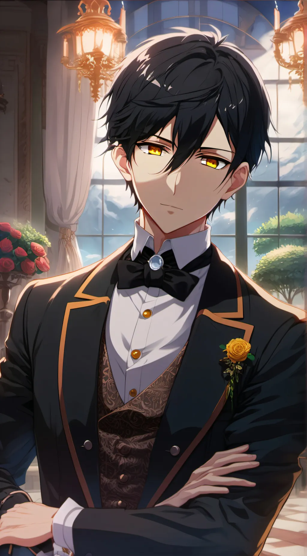 ai character: Noah  background