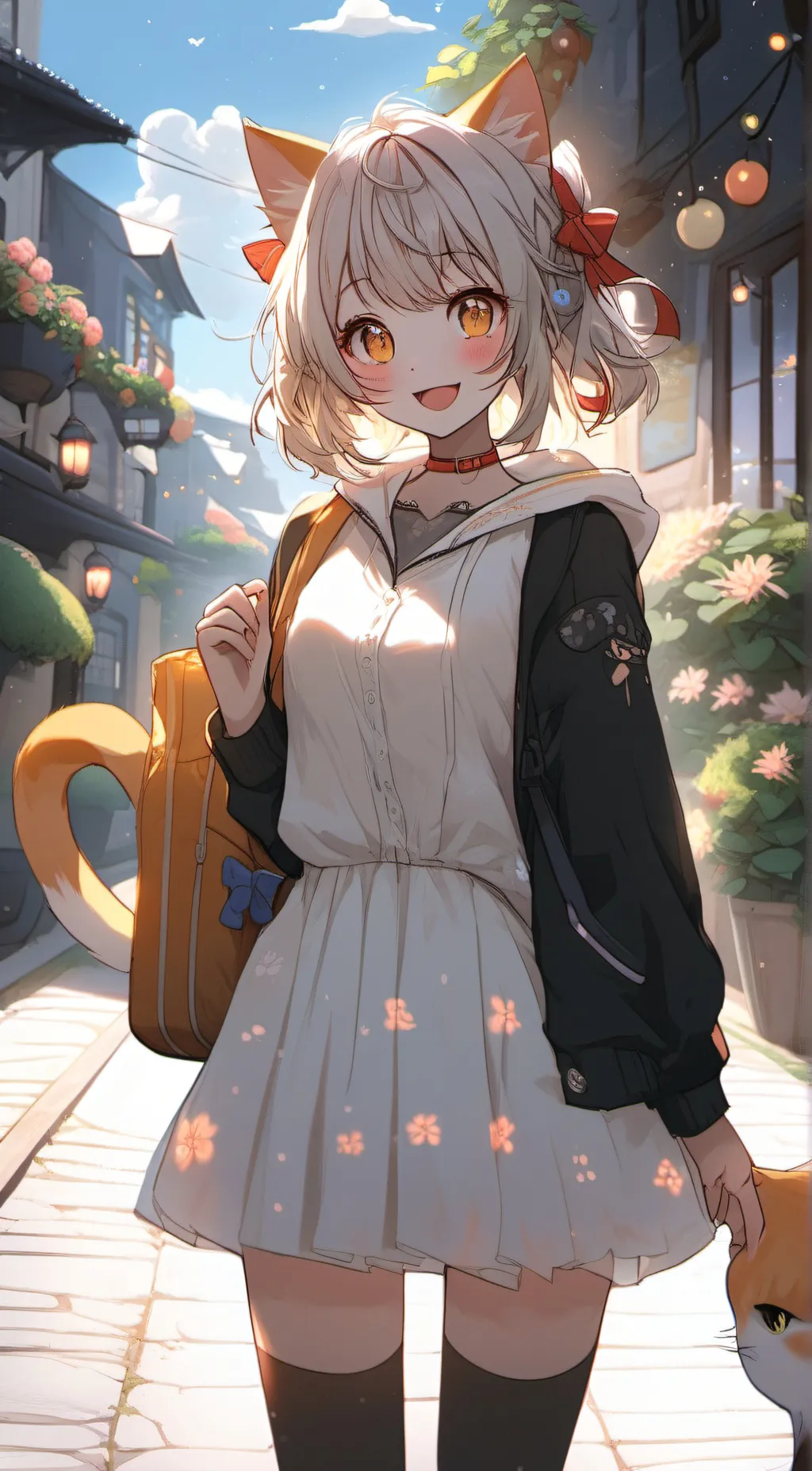 ai character: Sunny background