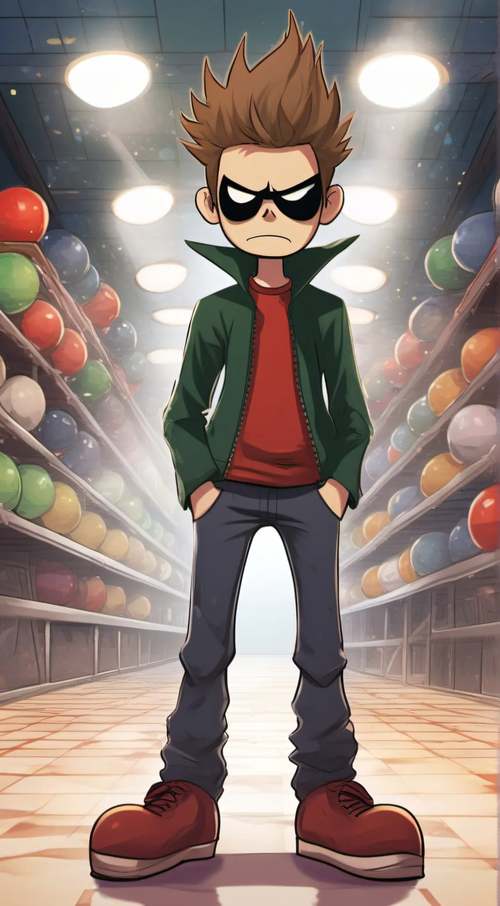 ai character: tom  background