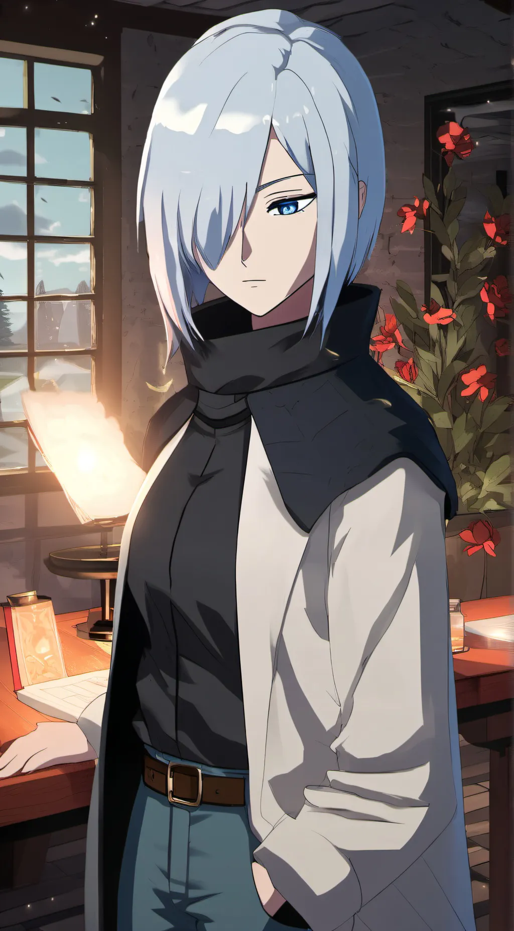 ai character: fiona frost background