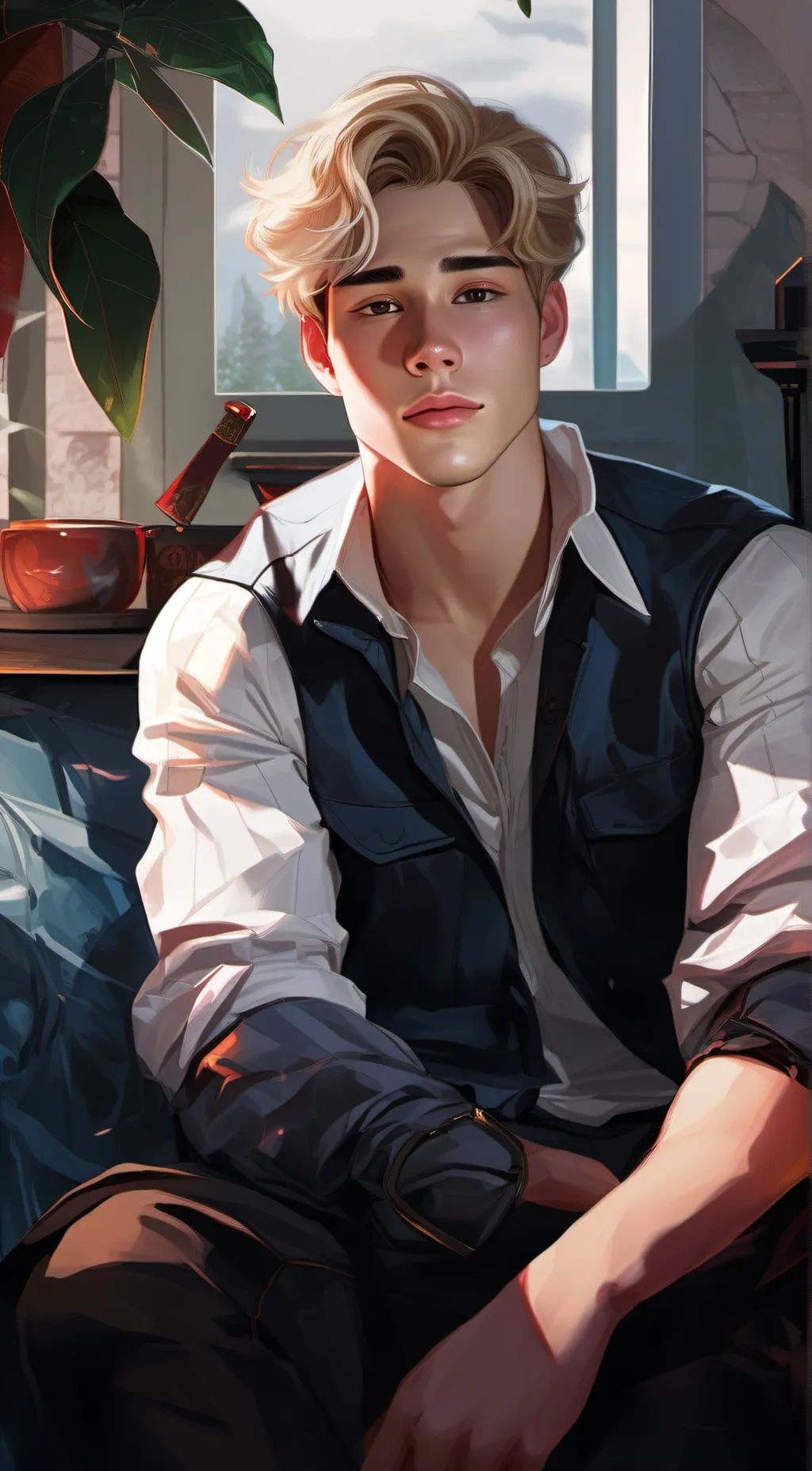 ai character: Lucas background