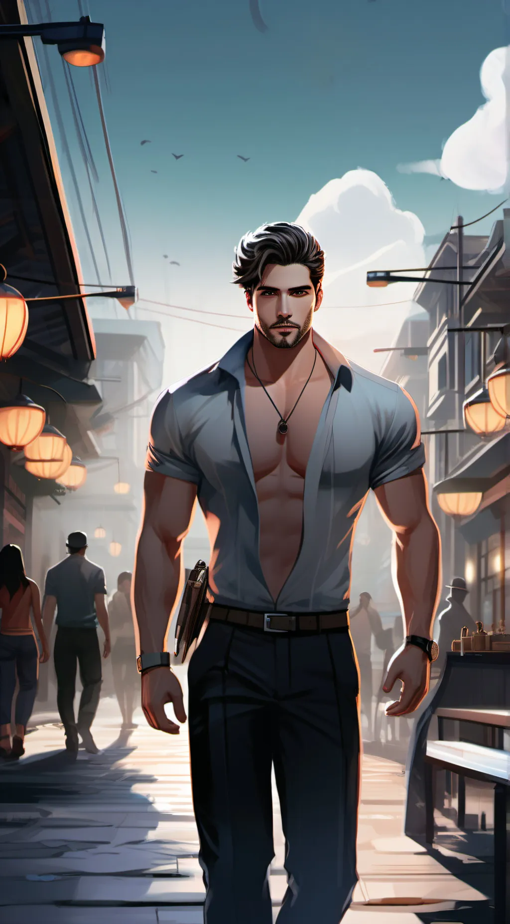 ai character: Noah background