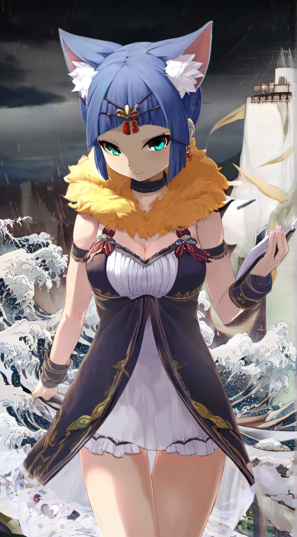 ai character: Ankha background