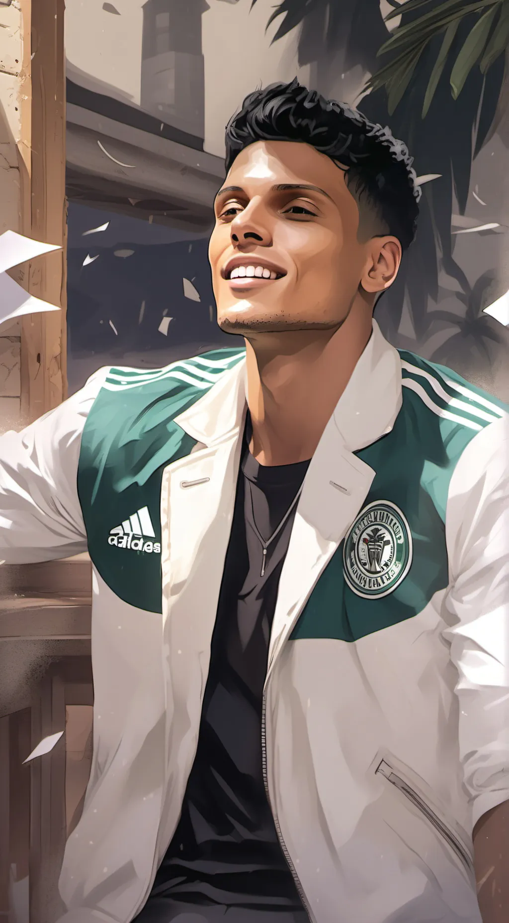 ai character: Richard rios  background