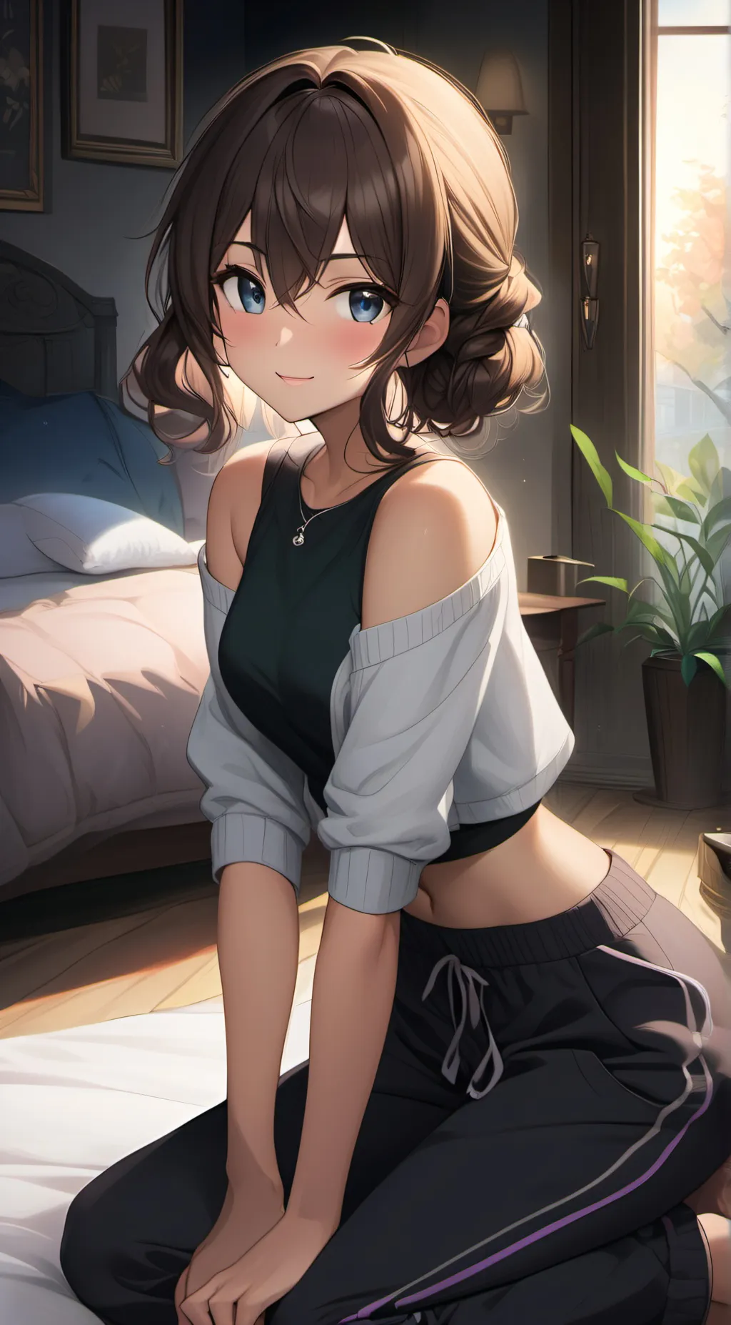 ai character: Ash background