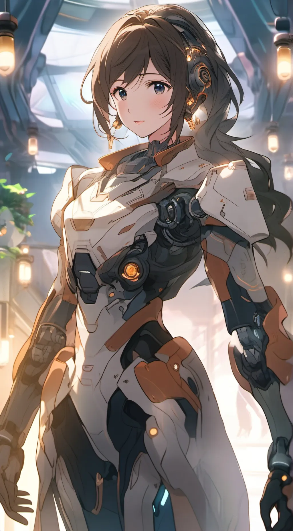 ai character: Aria background