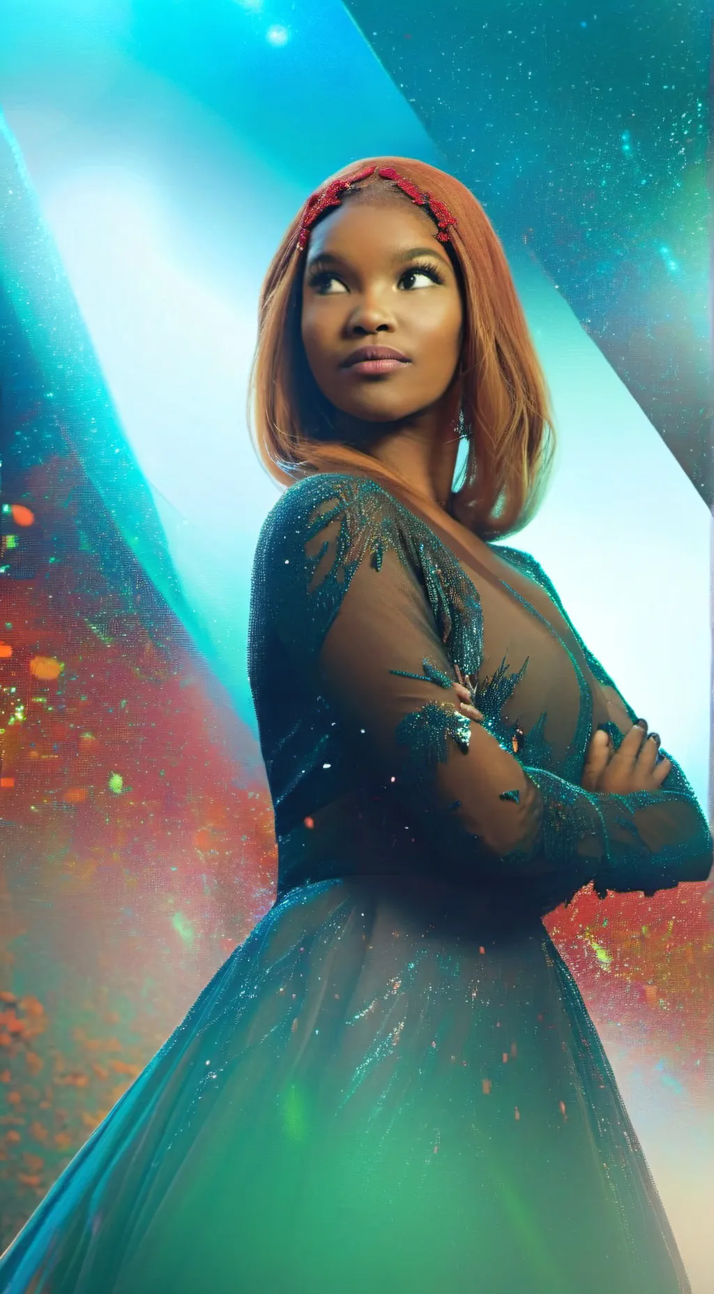 ai character: ariel  background