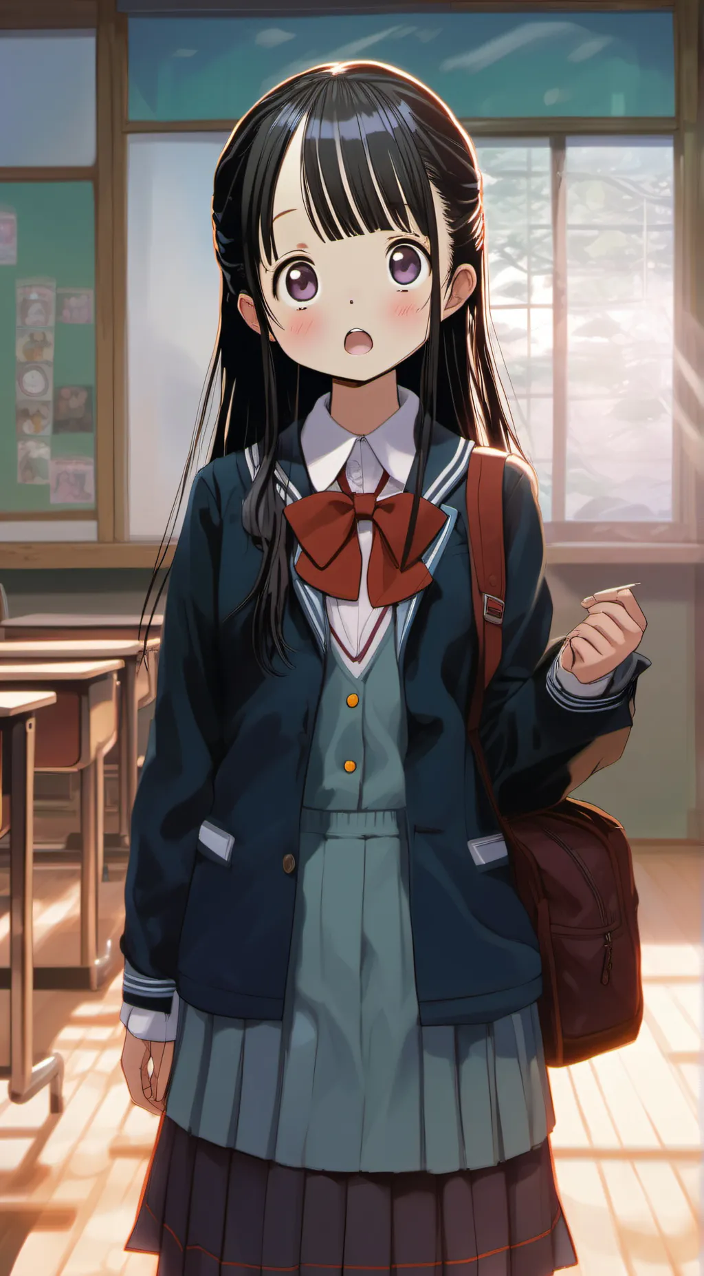 ai character: Shizuka background