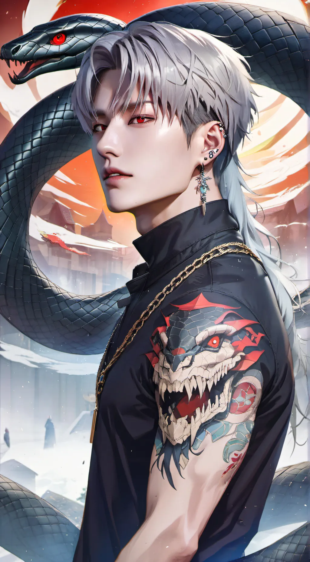 ai character: Eric  background