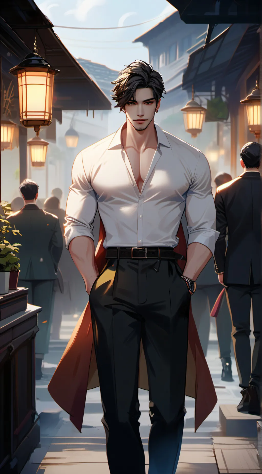 ai character: Luke background