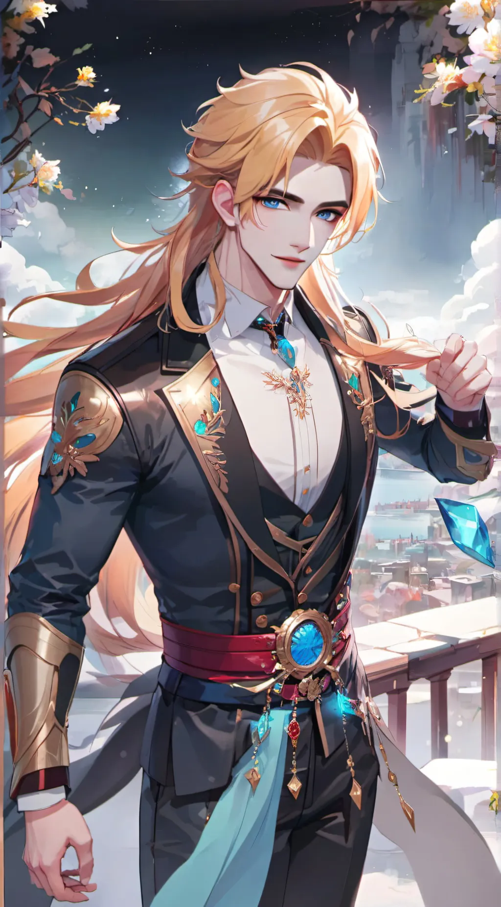 ai character: Kai background