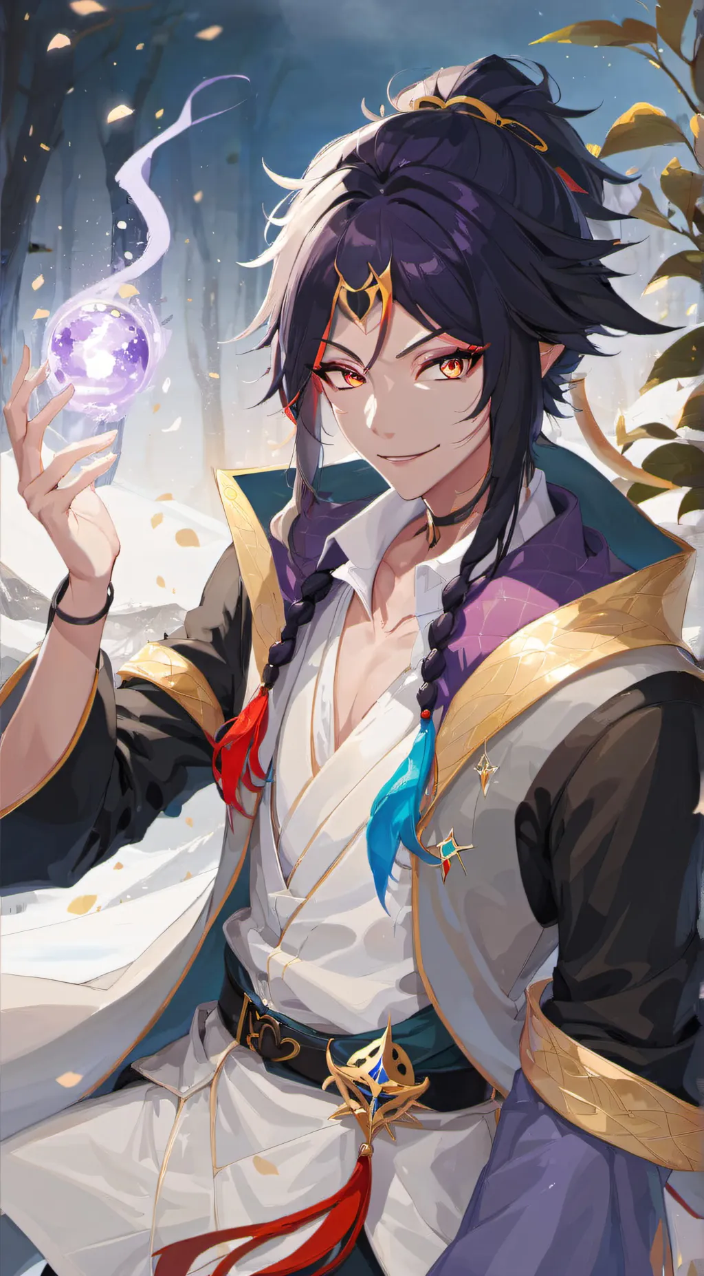 ai character: Shu Yamino background