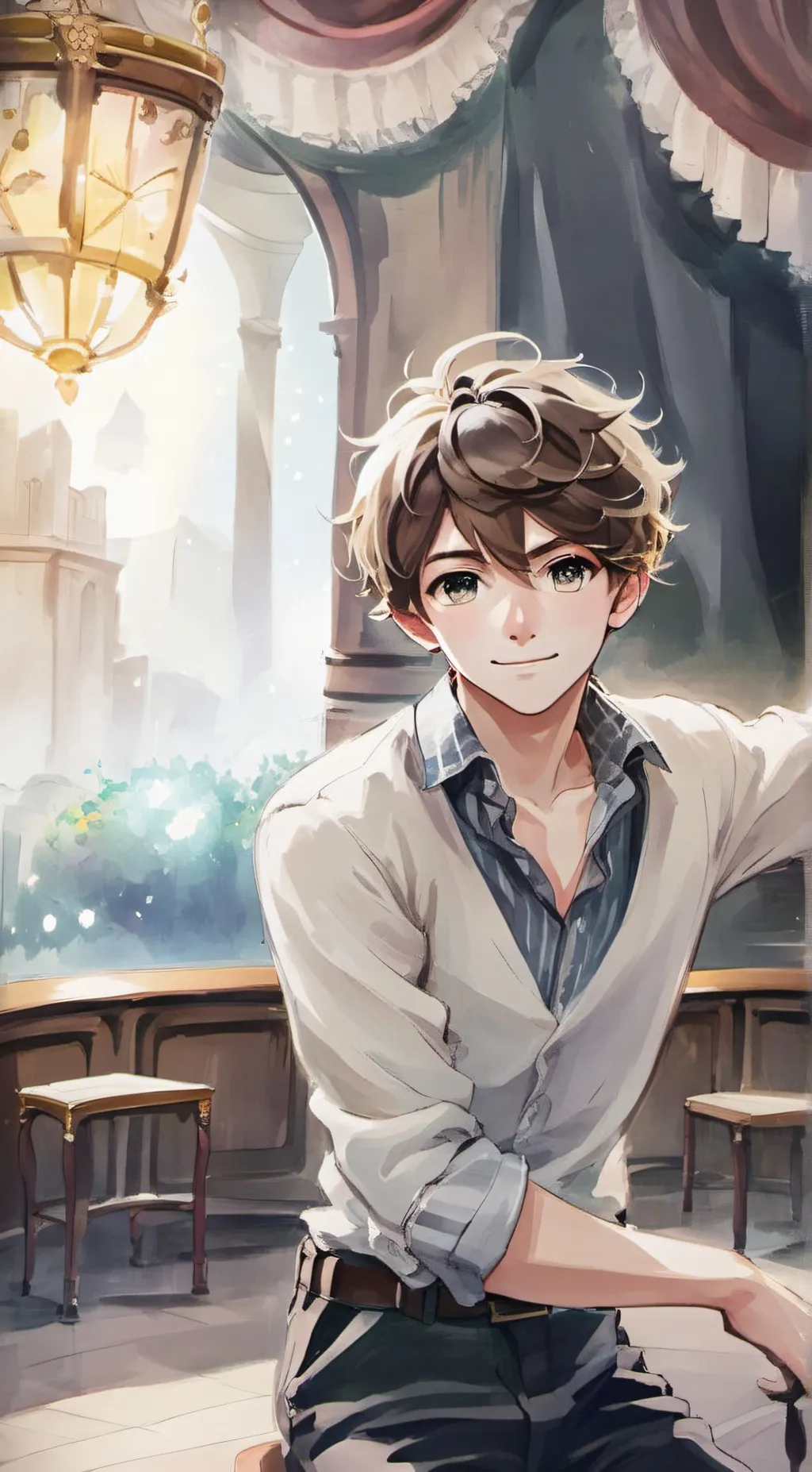 ai character: Elijah background