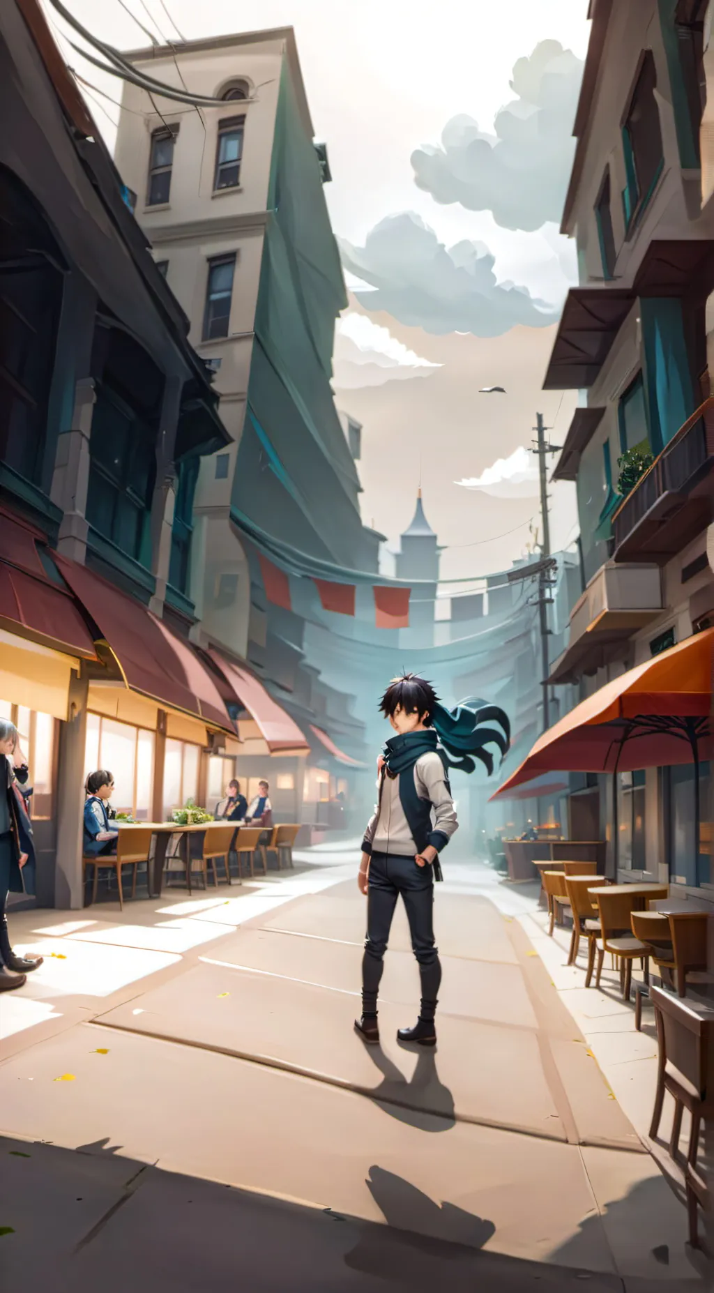 ai character: mha background