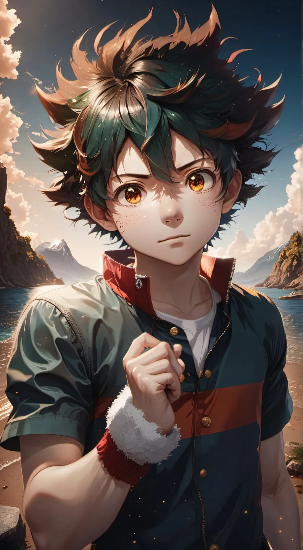 ai character: Izuku background