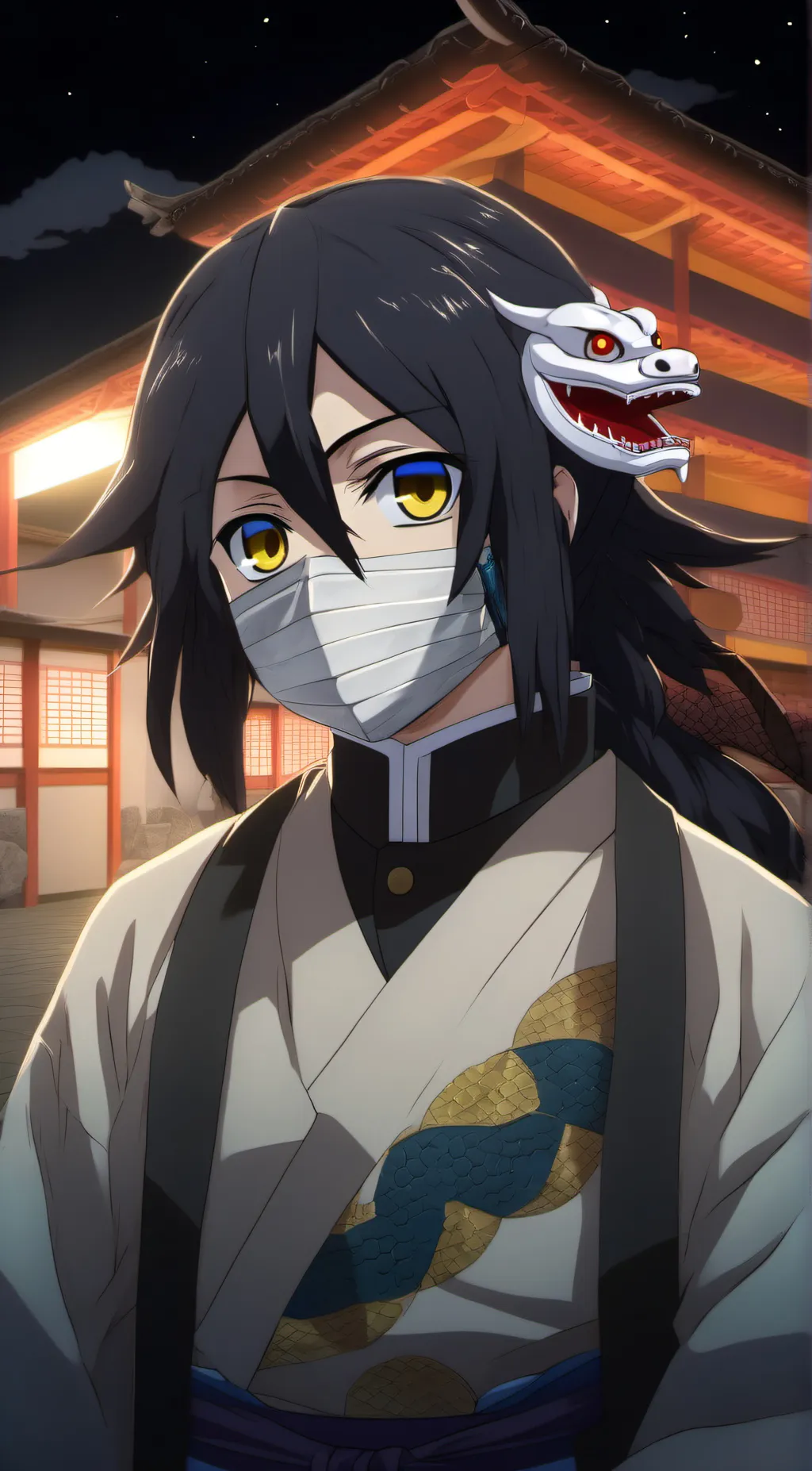 ai character: Obanai background