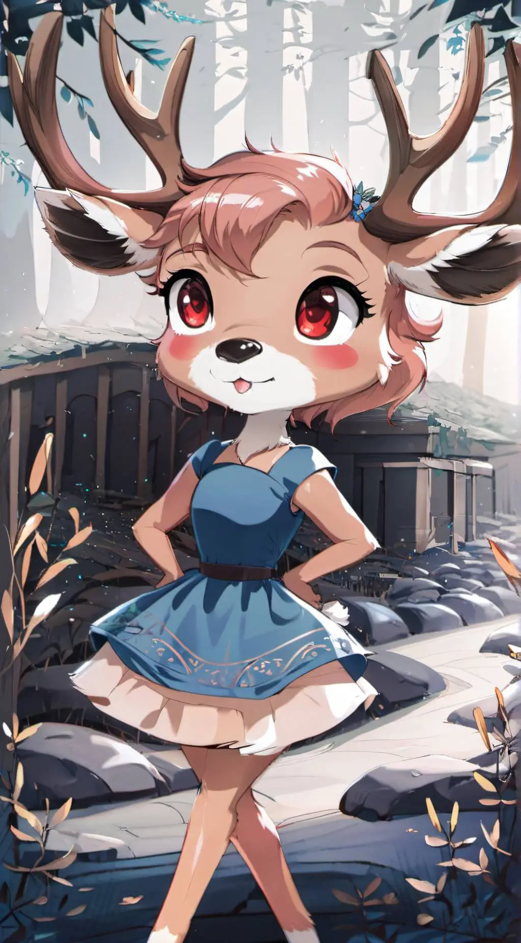 ai character: Olivia Juggernaut  background