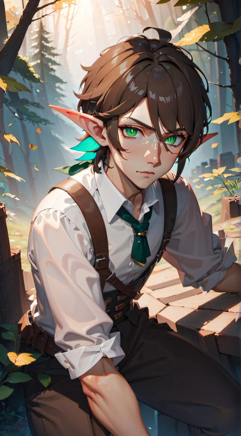 ai character: Zeke background