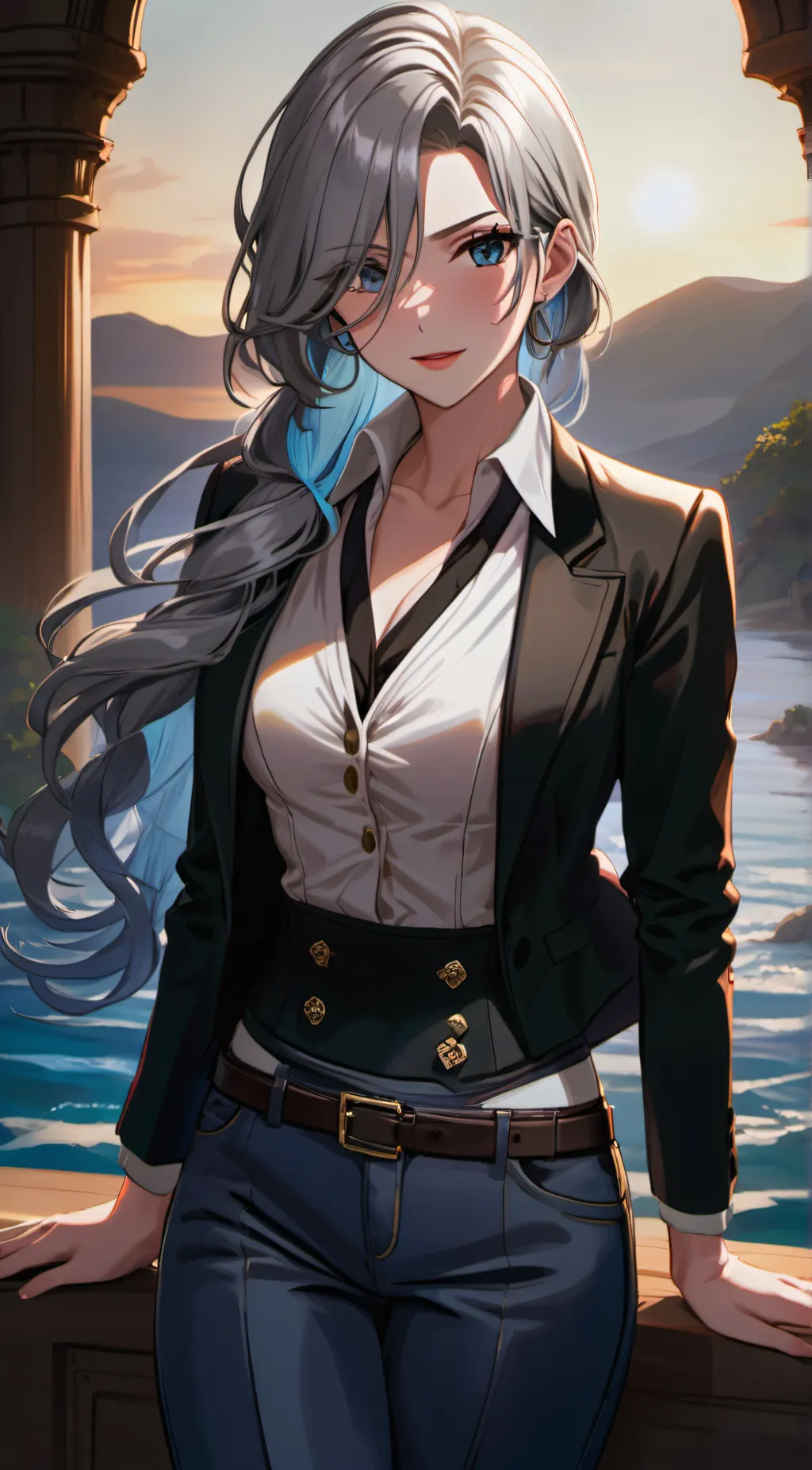 ai character: Sylvie  background