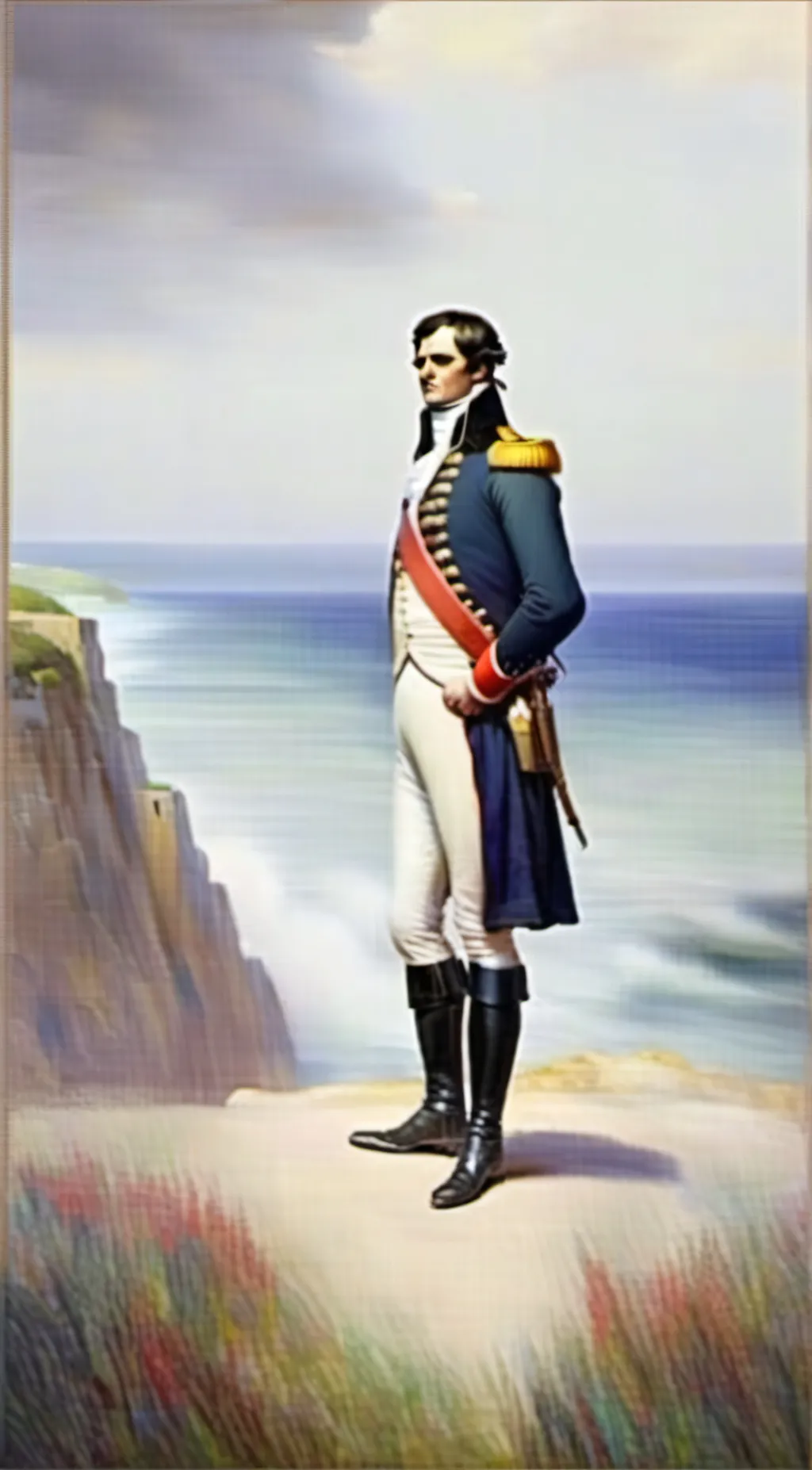 ai character: Napoleon  background