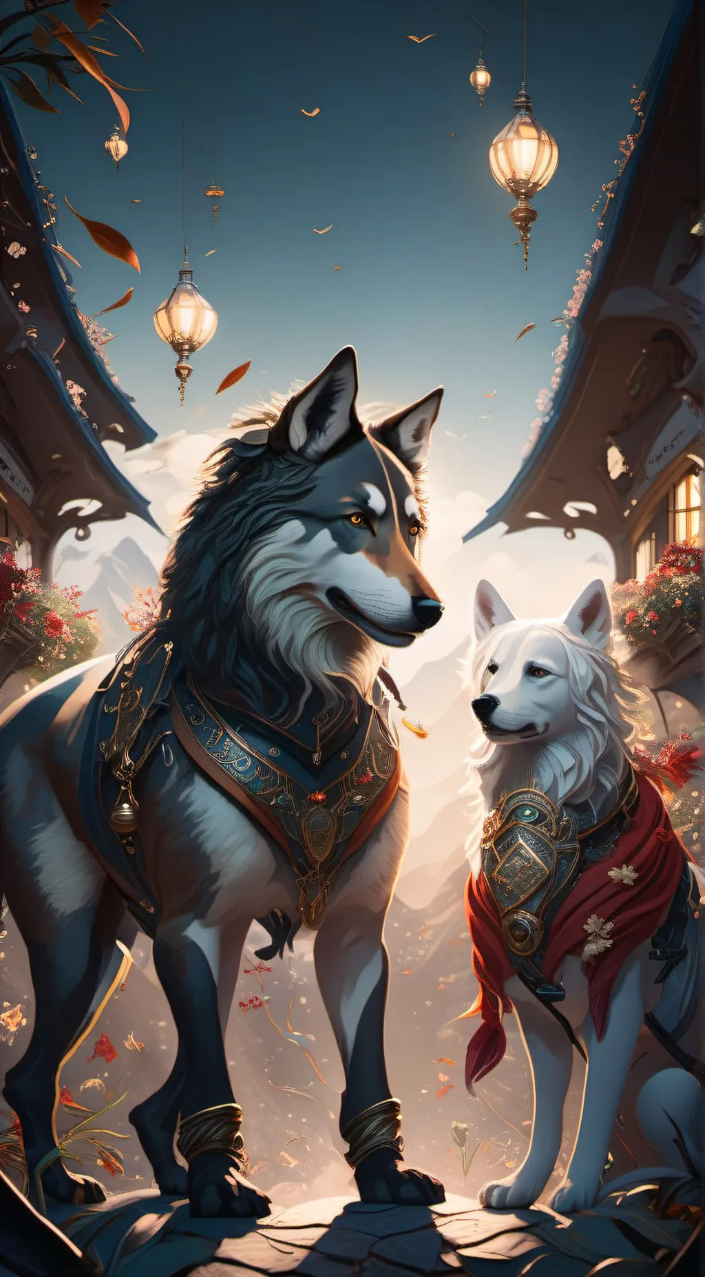 Talkie AI - Chat with the wolf friend 