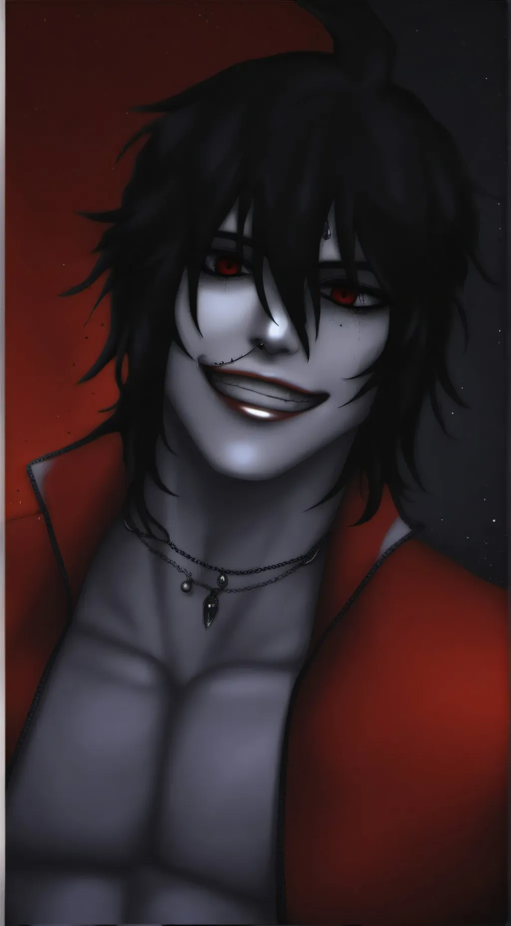 ai character: Jeff the killer background