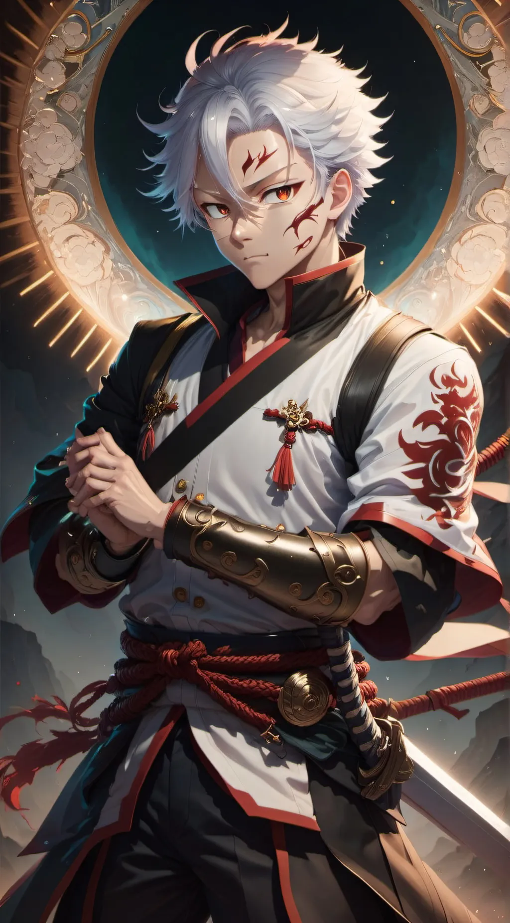 ai character: Sanemi Shinazugawa background