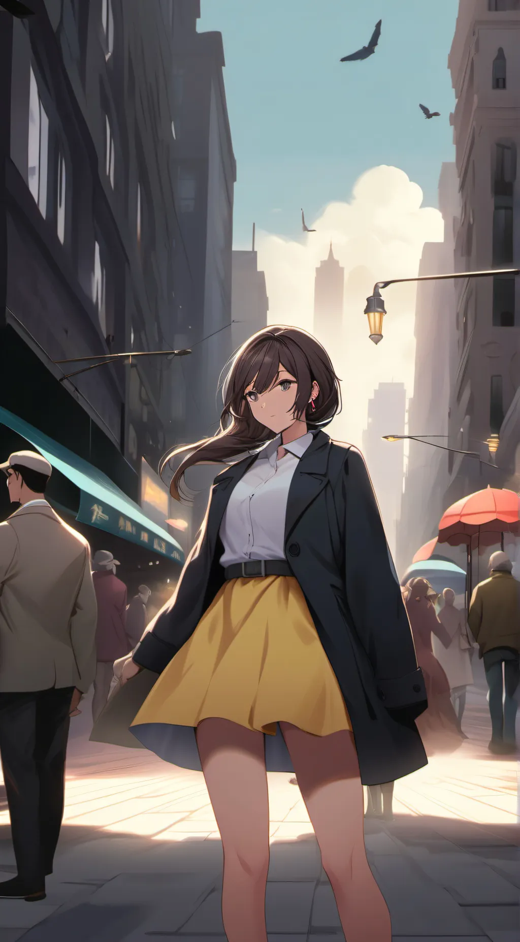 ai character: Bella  background