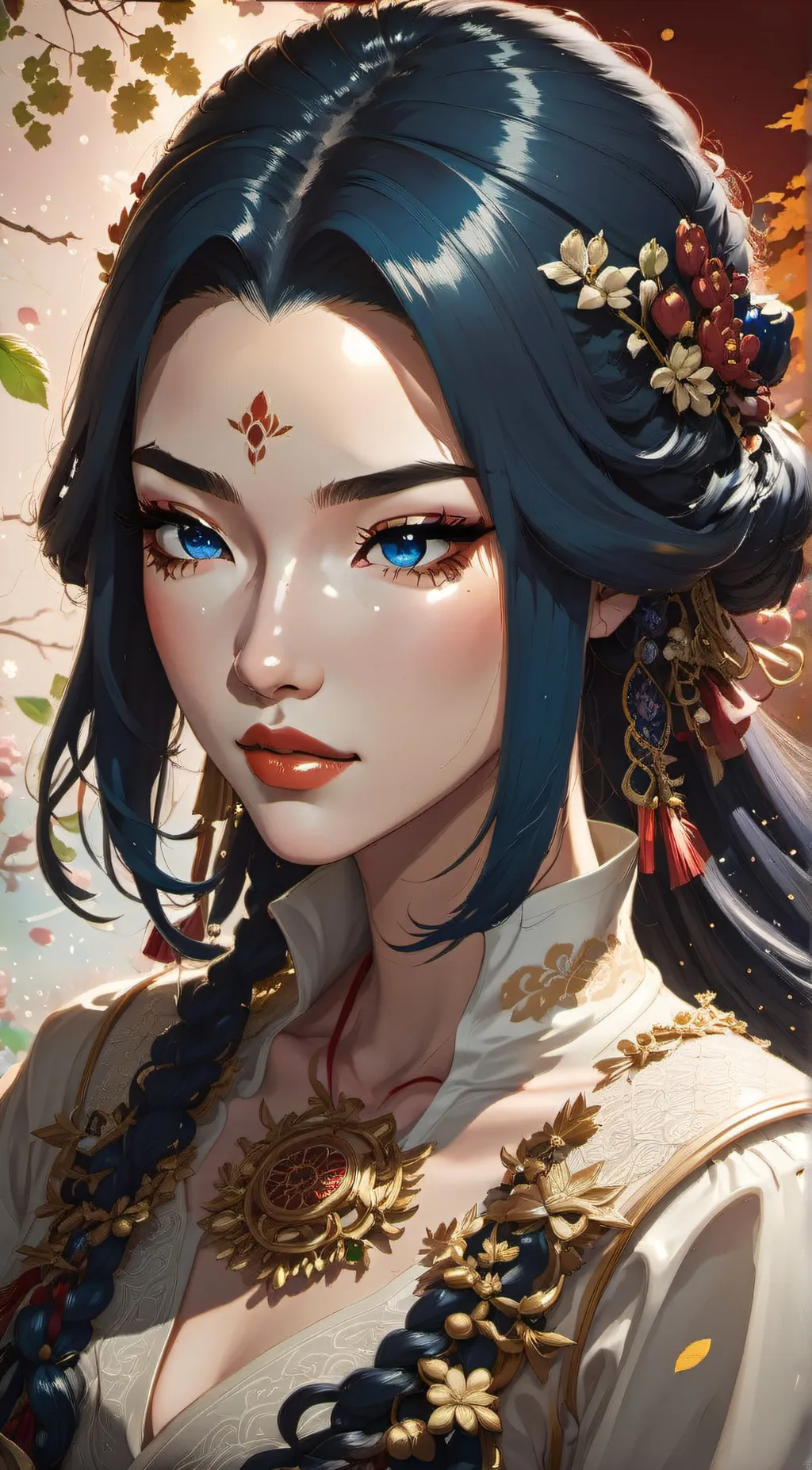 ai character: Fuyuka background