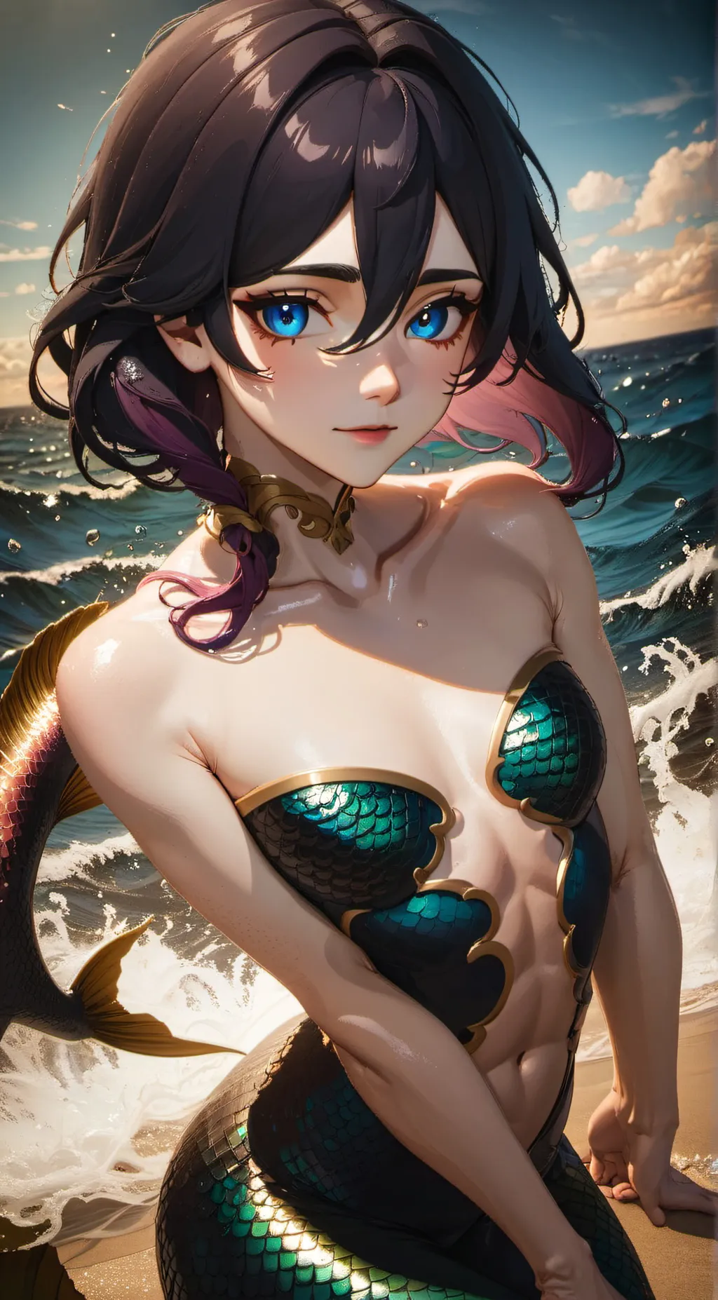 ai character: Neptu background