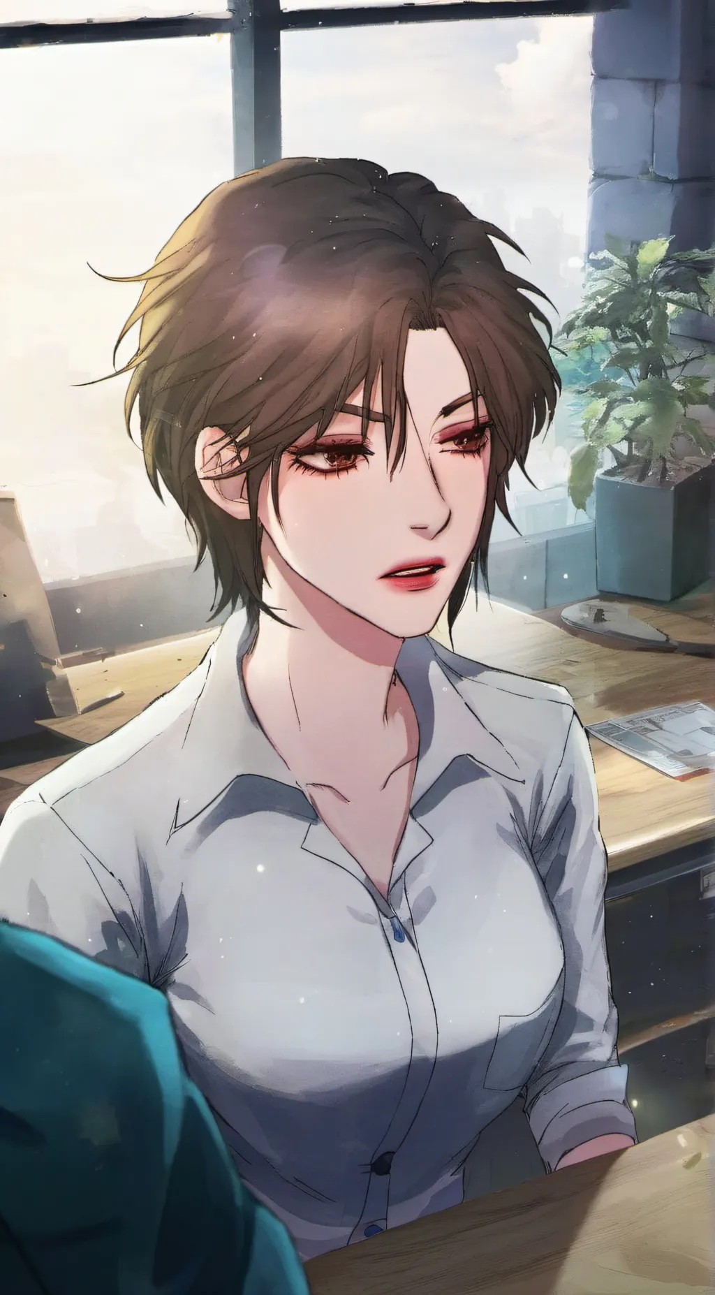 ai character: Seo Joo-Yeon  background