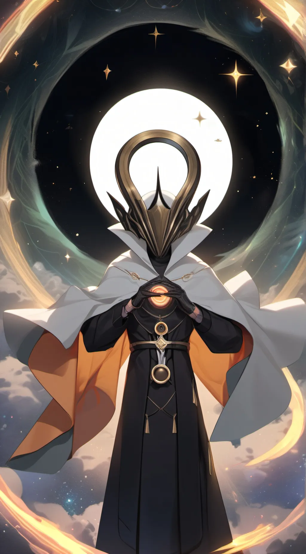 ai character: Blackie background