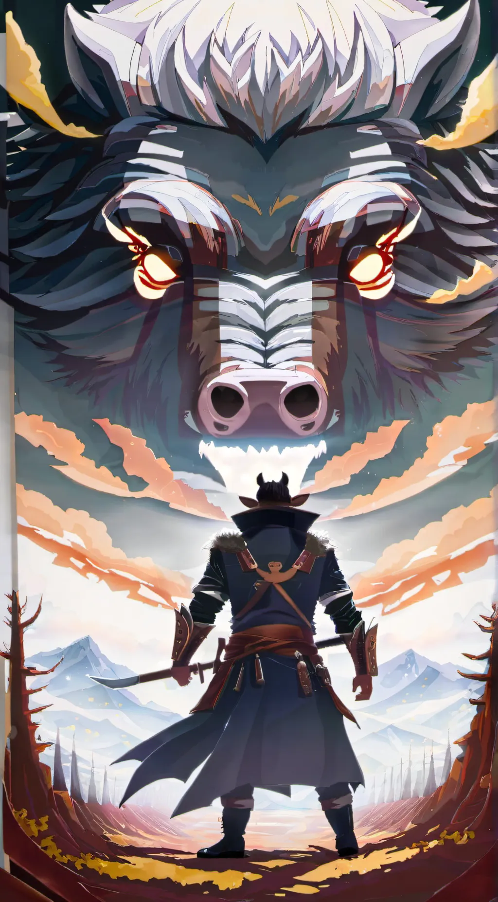 ai character: Shadow Ganon background